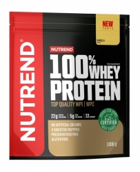 100% WHEY PROTEIN 1000g, sáček, vanilka