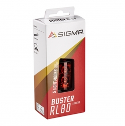 blikačka zadní SIGMA BUSTER RL80 USB, černá