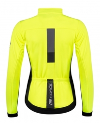 bunda F FROST LADY softshell zimní, fluo-černá