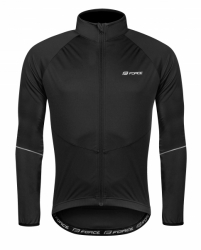 bunda FORCE ARROW softshell, černá