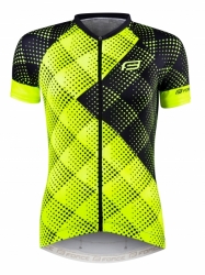 dres FORCE VISION LADY kr. rukáv, fluo