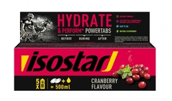 ISOSTAR POWERTABS tablety 120g brusinka