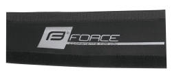 kryt pod řetěz FORCE neoprén 9cm, černo-stříbrný