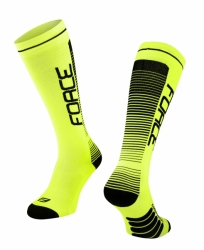 ponožky F COMPRESS, fluo-černé