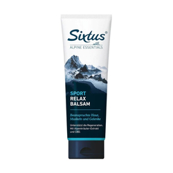 SIXTUS SPORT RELAX BALM (krém regenerační), 125 ml